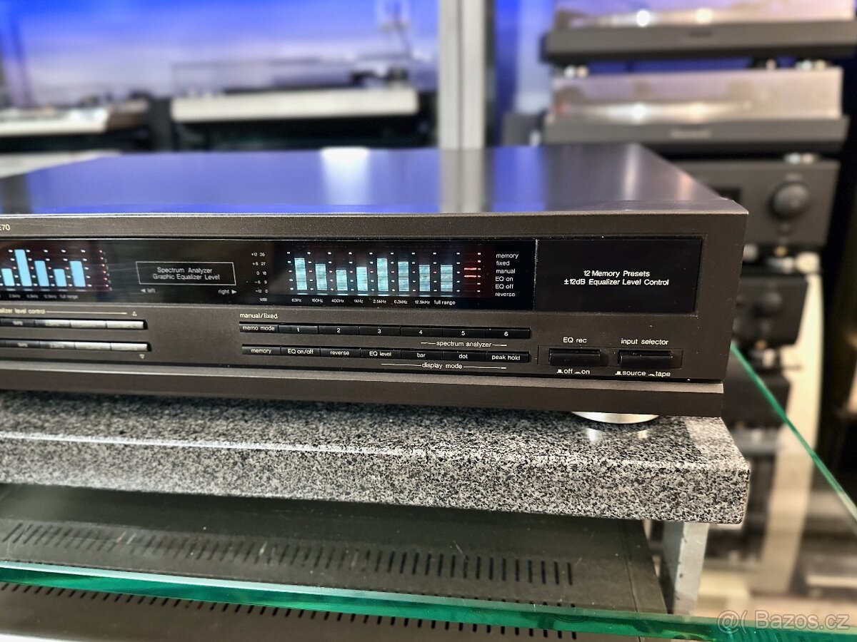 TECHNICS SH-GE70 (r.1990) 2x7 pásem, pěkný stav - 3