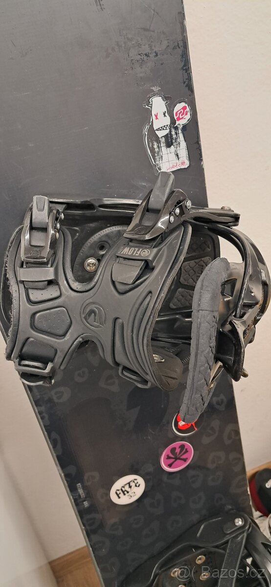 Snowboard NITRO FATE 152 + vázání FLOW ALPHA - 3