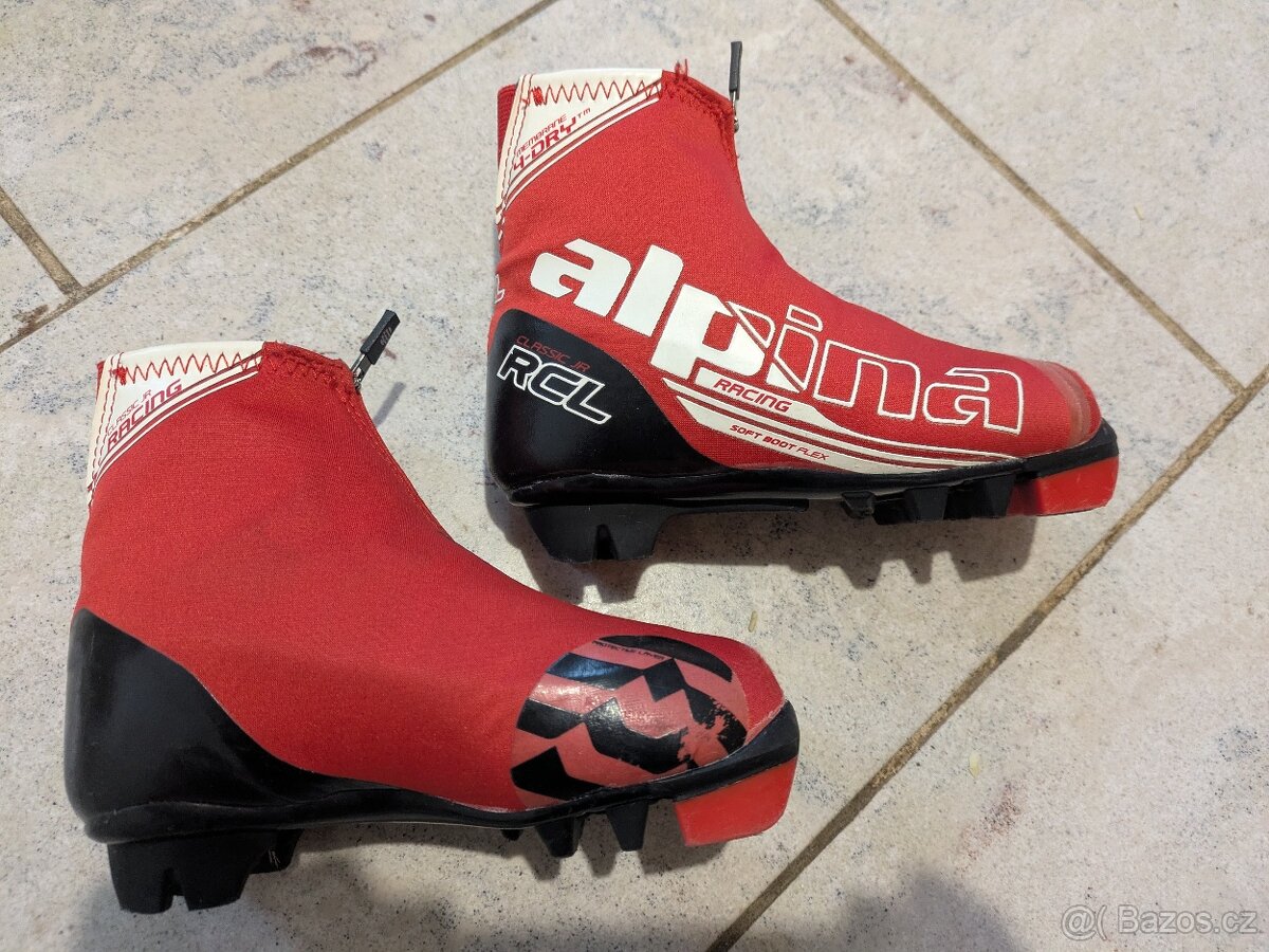 Běžkařské boty Alpina 17 cm (psaná vel. 28), vázání NNN - 3
