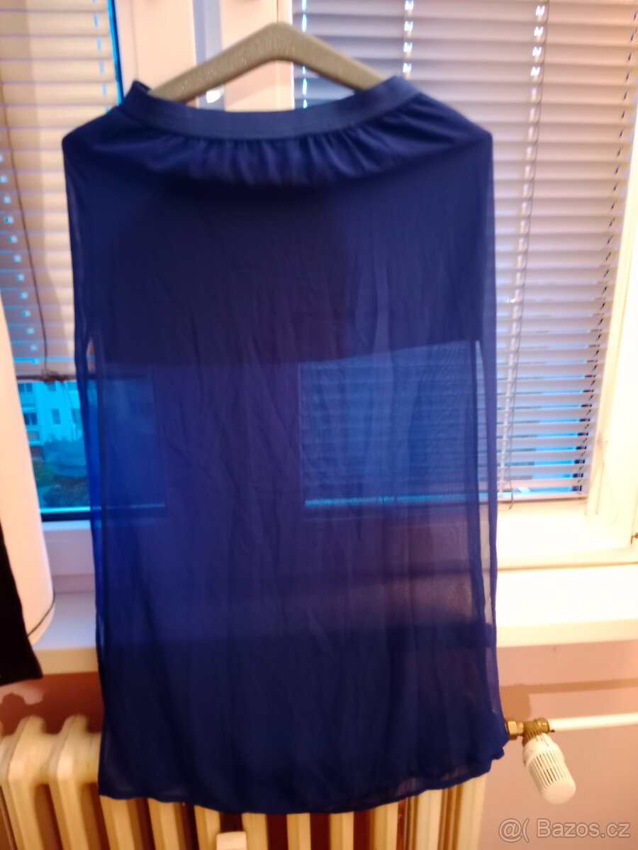 Sukně modrá,krásná 200kč - 3