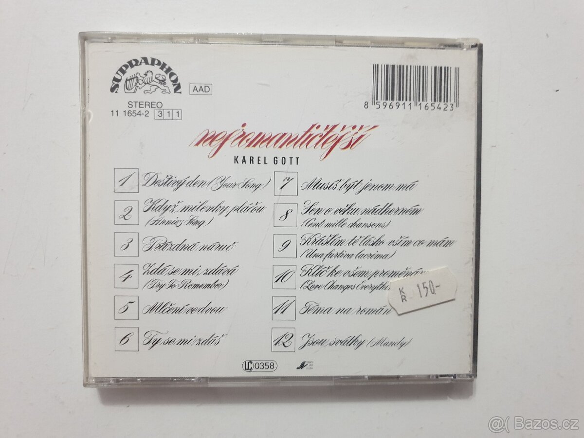 Karel Gott - Nejromantičtější CD - 3