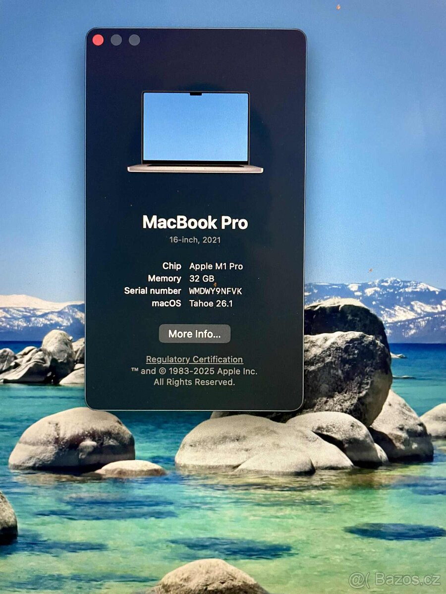 MacBook Pro 16" (2021) – M1 Pro 32 GB RAM / 512 GB SSD - 3