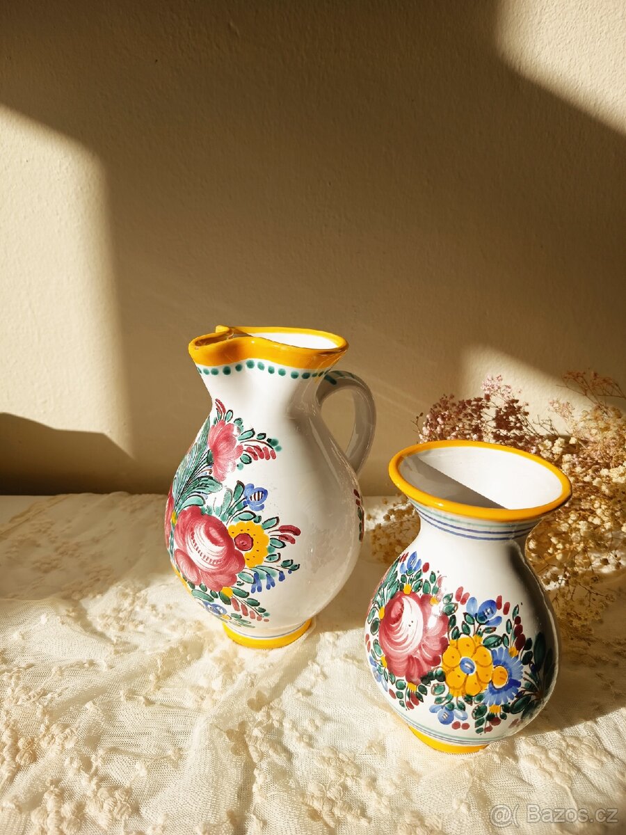 Keramický džbán a váza Tupesy - 3