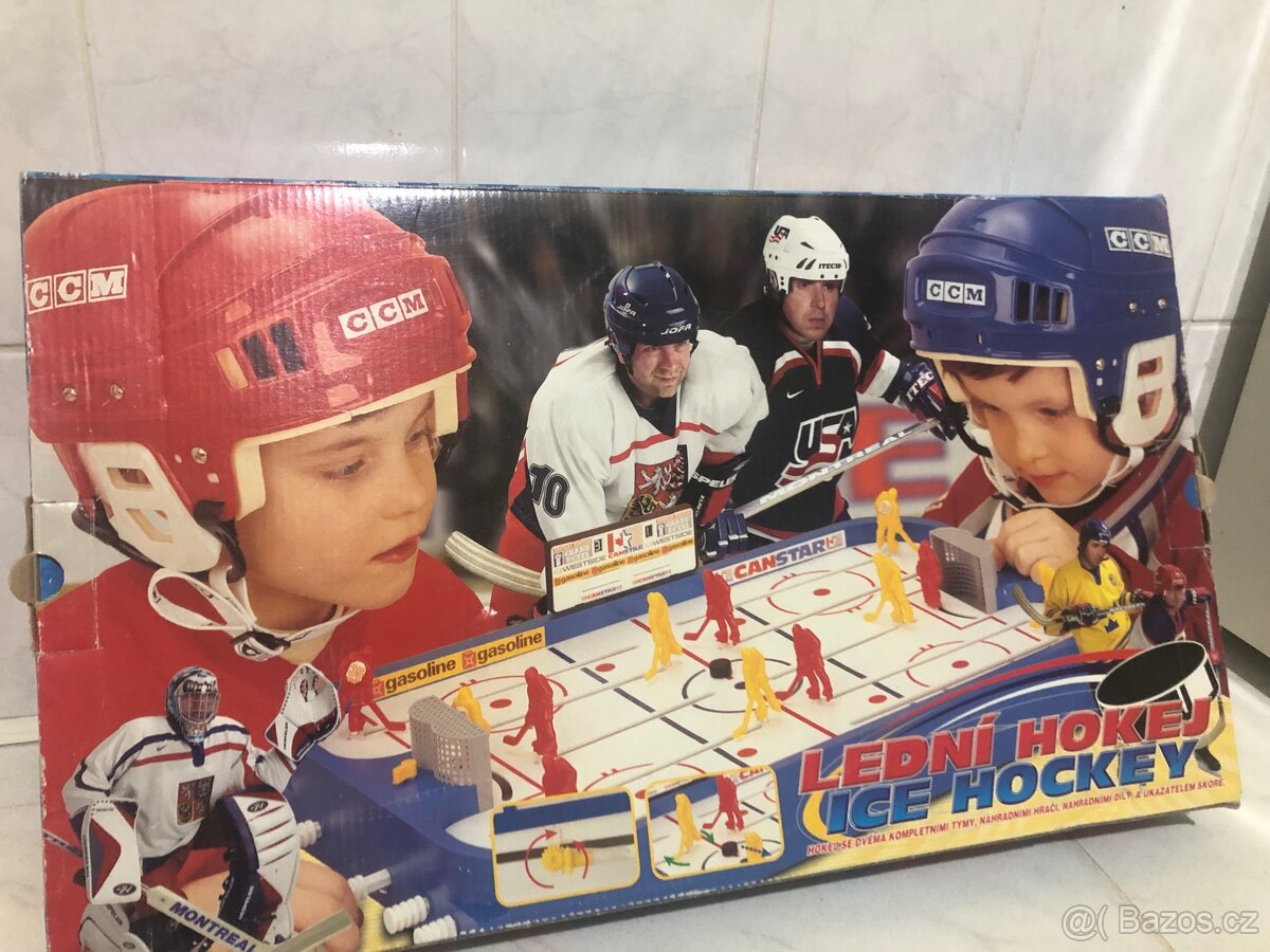Stolní lední hokej – kompletní set s krabicí - 3