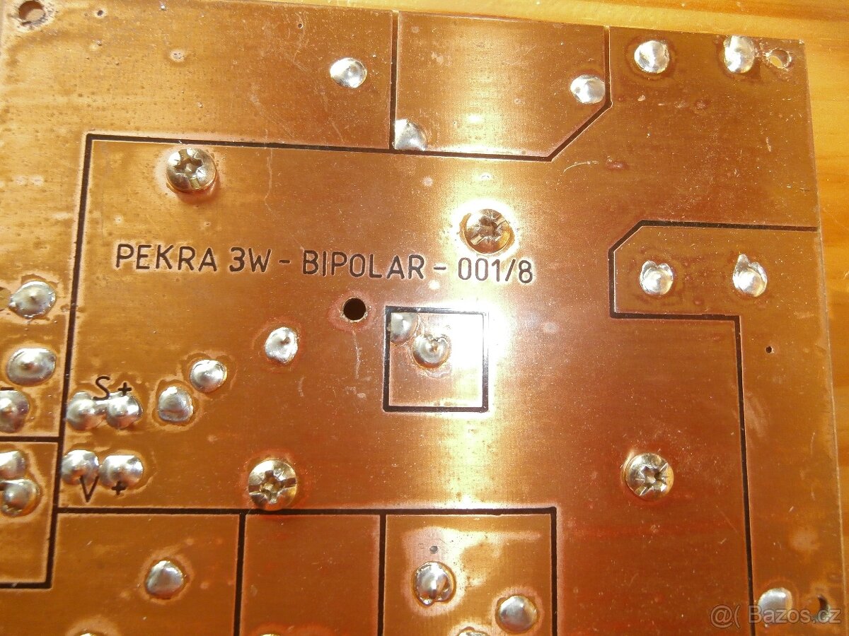 výhybky PEKRA 3 pásma 8ohm BIPOLAR 3W - 3