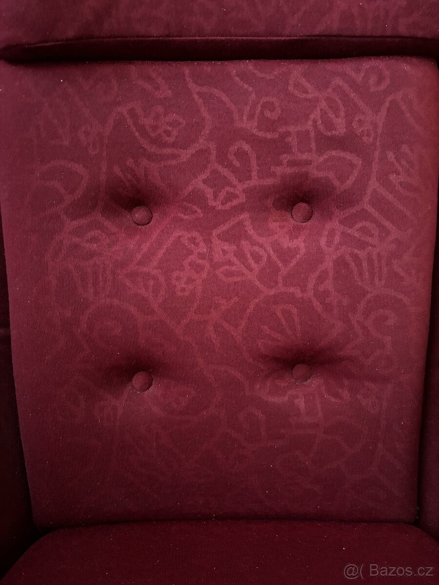 Retro křeslo ušák - 3