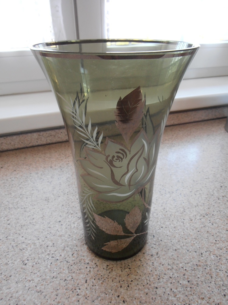 skleněná váza - 3