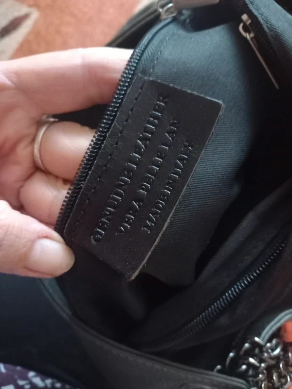 Kabelka pravá kůže...nová - 3