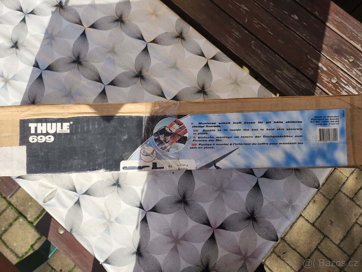 Prodám nosič lyží Thula 699 - 3