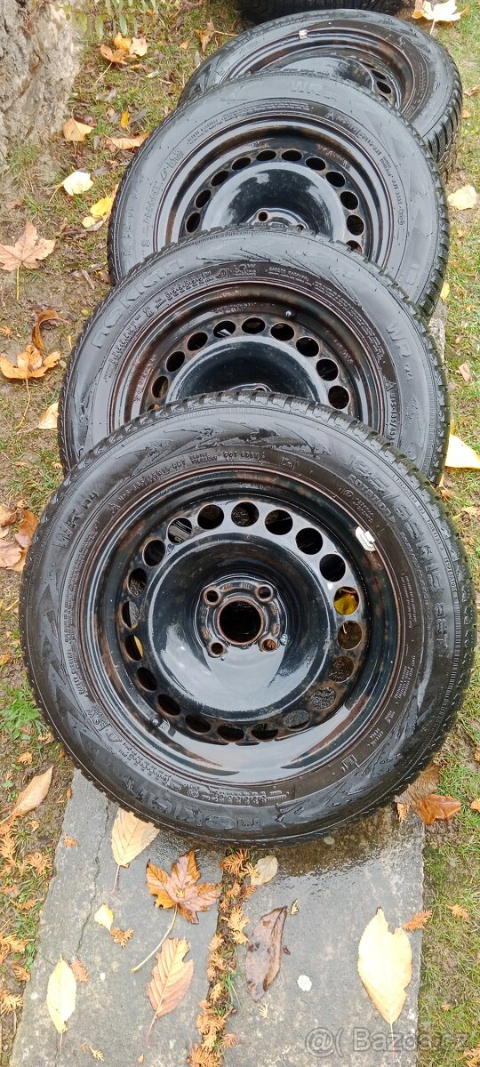Sada kol na zimních pneu . Opel Corsa - 3