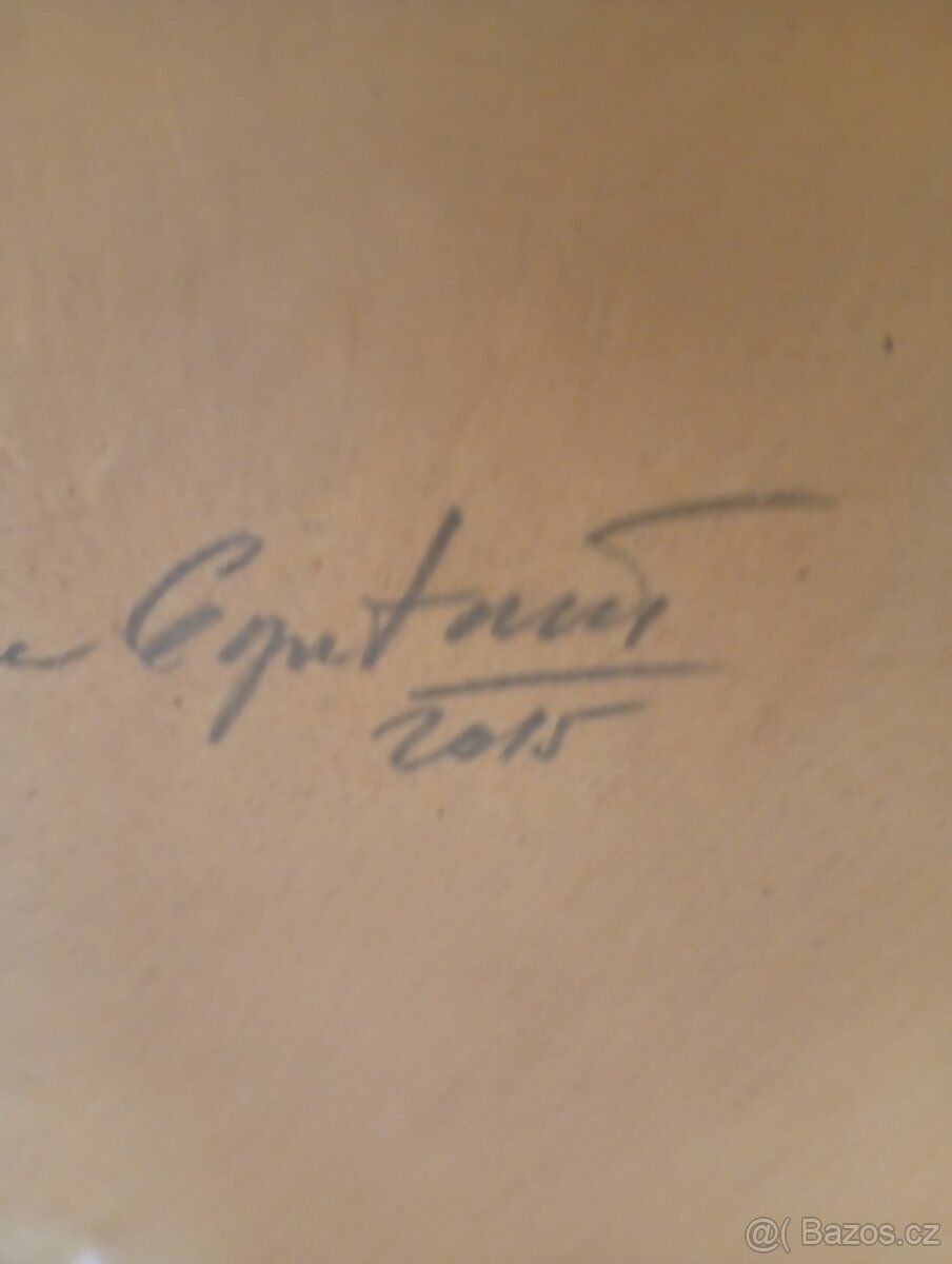 Obraz na hedvábí Jaro - 3