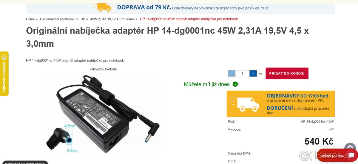 Nabíječka pro noteboock - 3