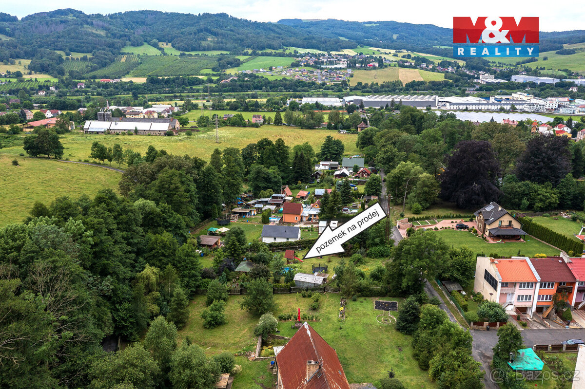 Prodej pozemku k bydlení, 1 937 m², Děčín, ul. Janáčkova - 3