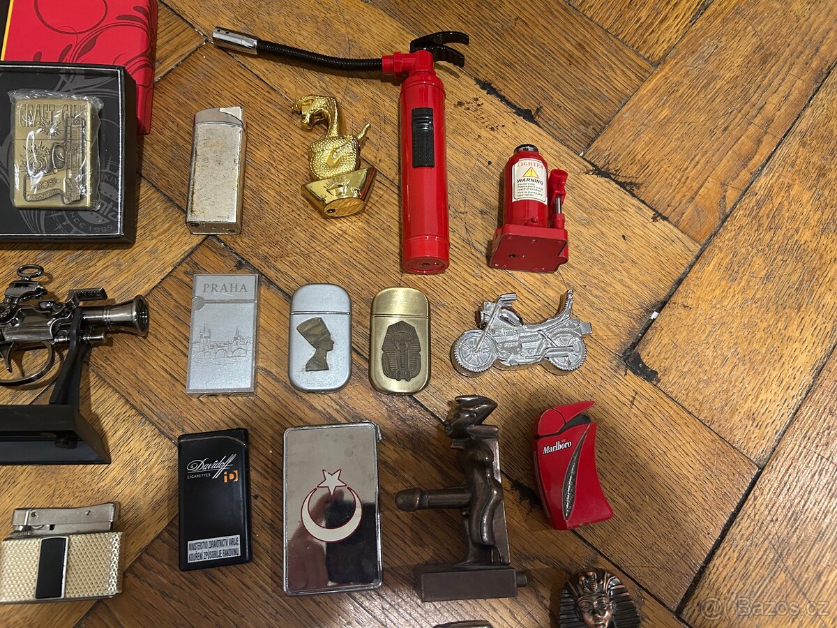 Zapalovače - různé druhy - 3