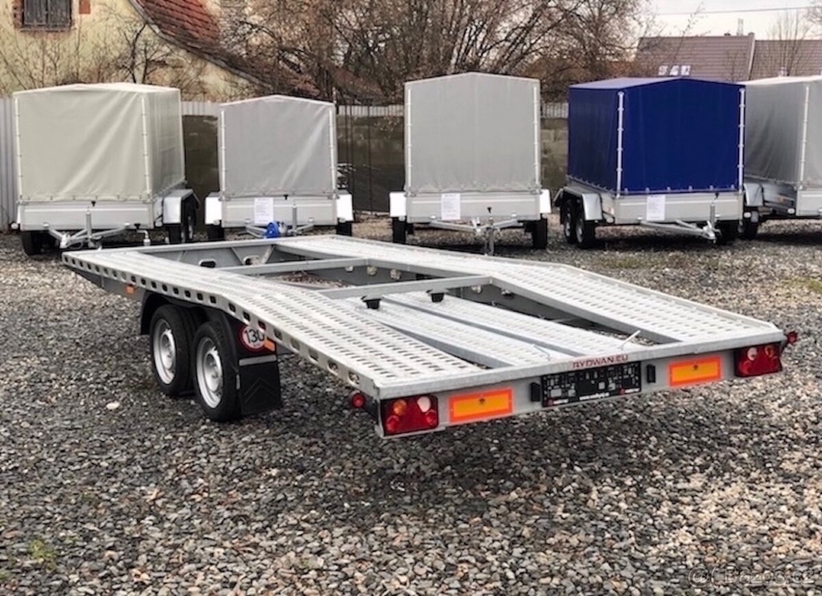 Přívěsný vozík,autopřepravník 460x205cm,2700kg,VDI2700