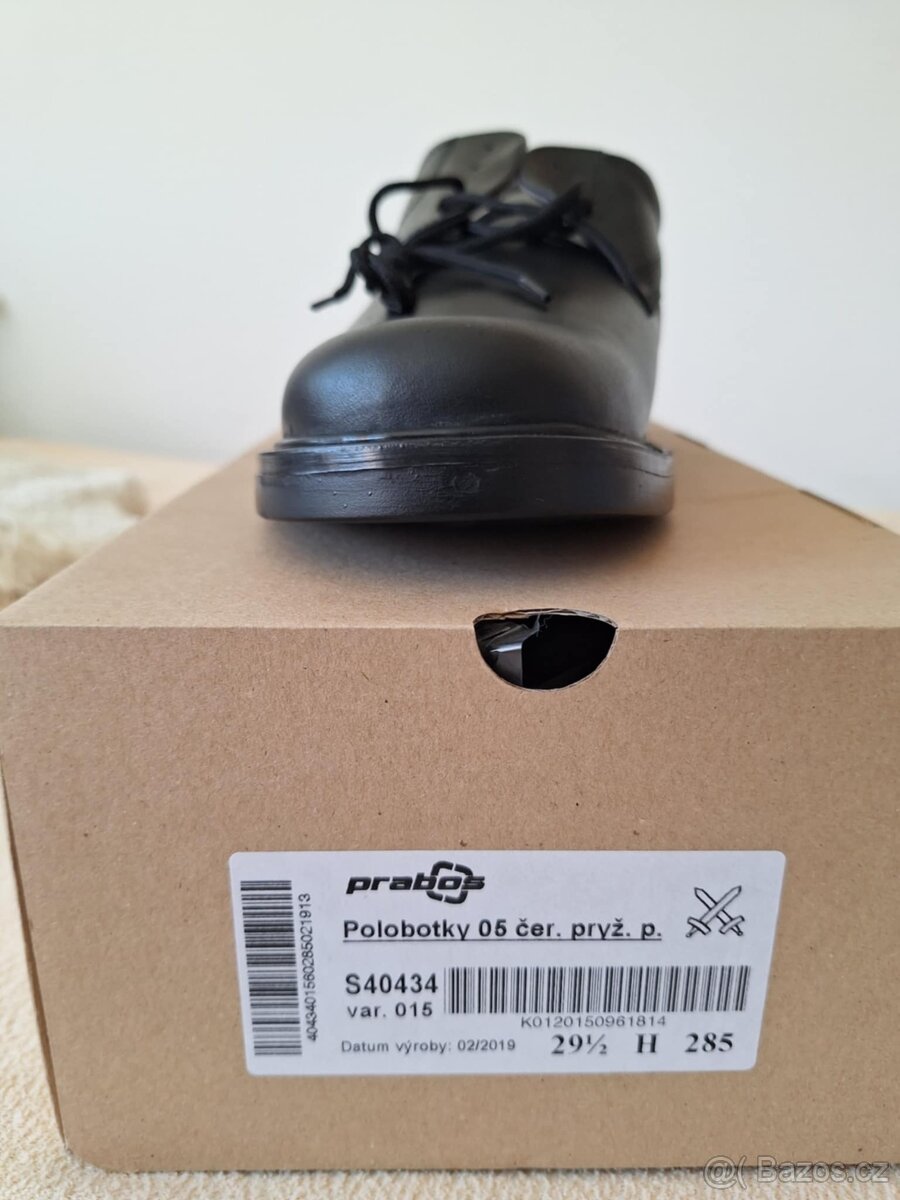 Polobotky 05 černé AČR, vel. 285 - 3