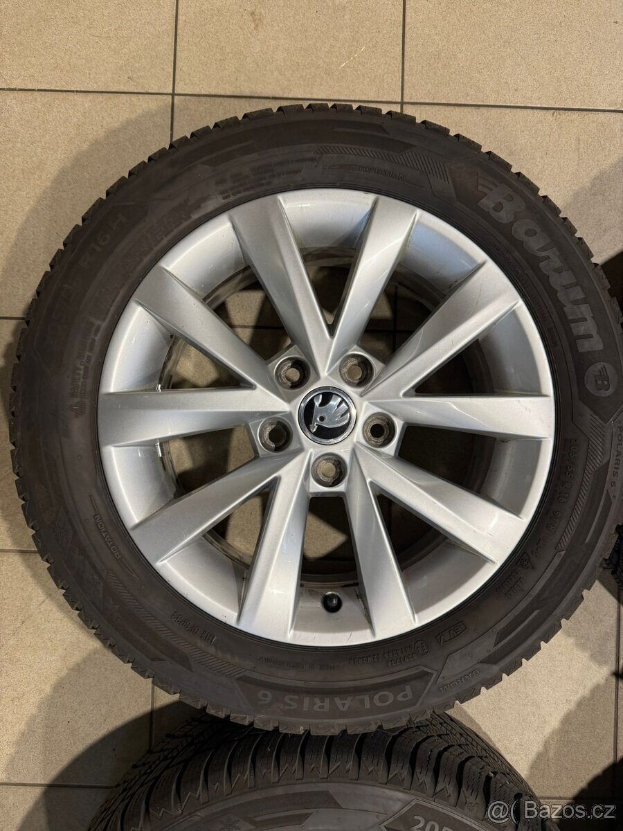 Alu kola ALCATRAS R16 5x112 ET46 + ZIMNÍ pneu 205/55 R16 - 3