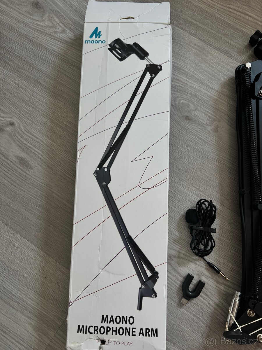 Prodám mikrofon maono PD200X a stativ - 3