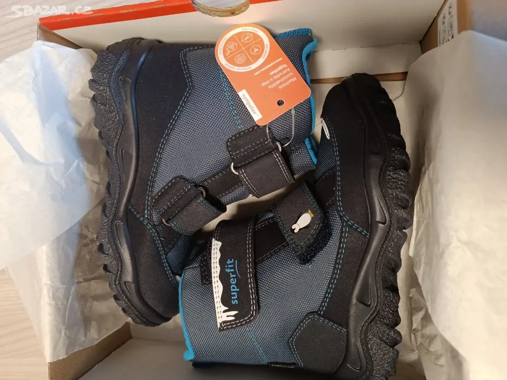 Nove Dětské zimní boty s membranou Superfit,vel.28 - 3