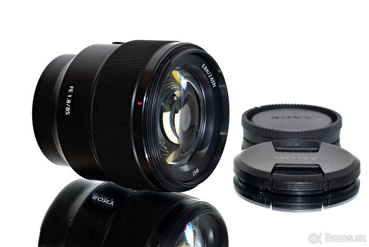 Sony FE 85mm f/1,8 + UV filtr Stav NOVÉHO - 3