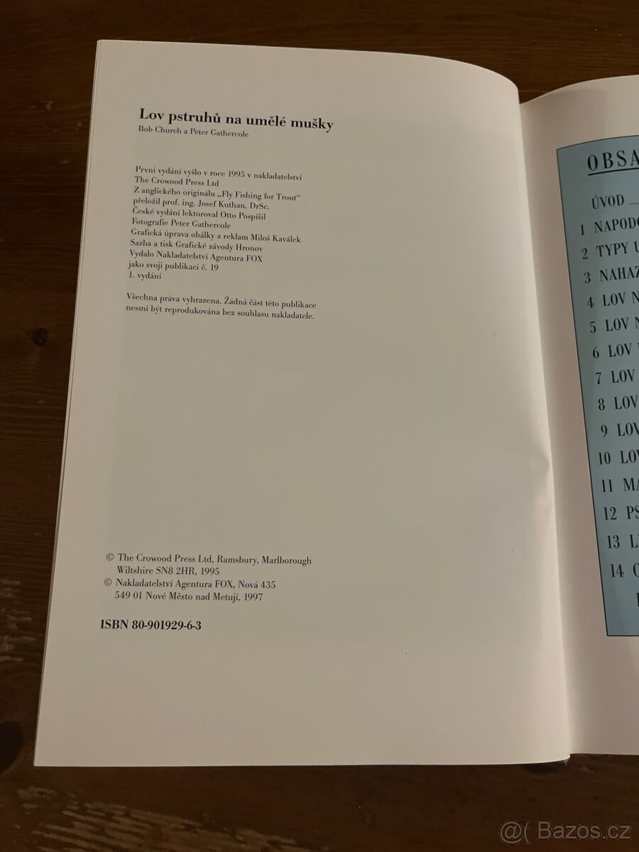 Kniha Lov pstruhů na umělé mušky - 3