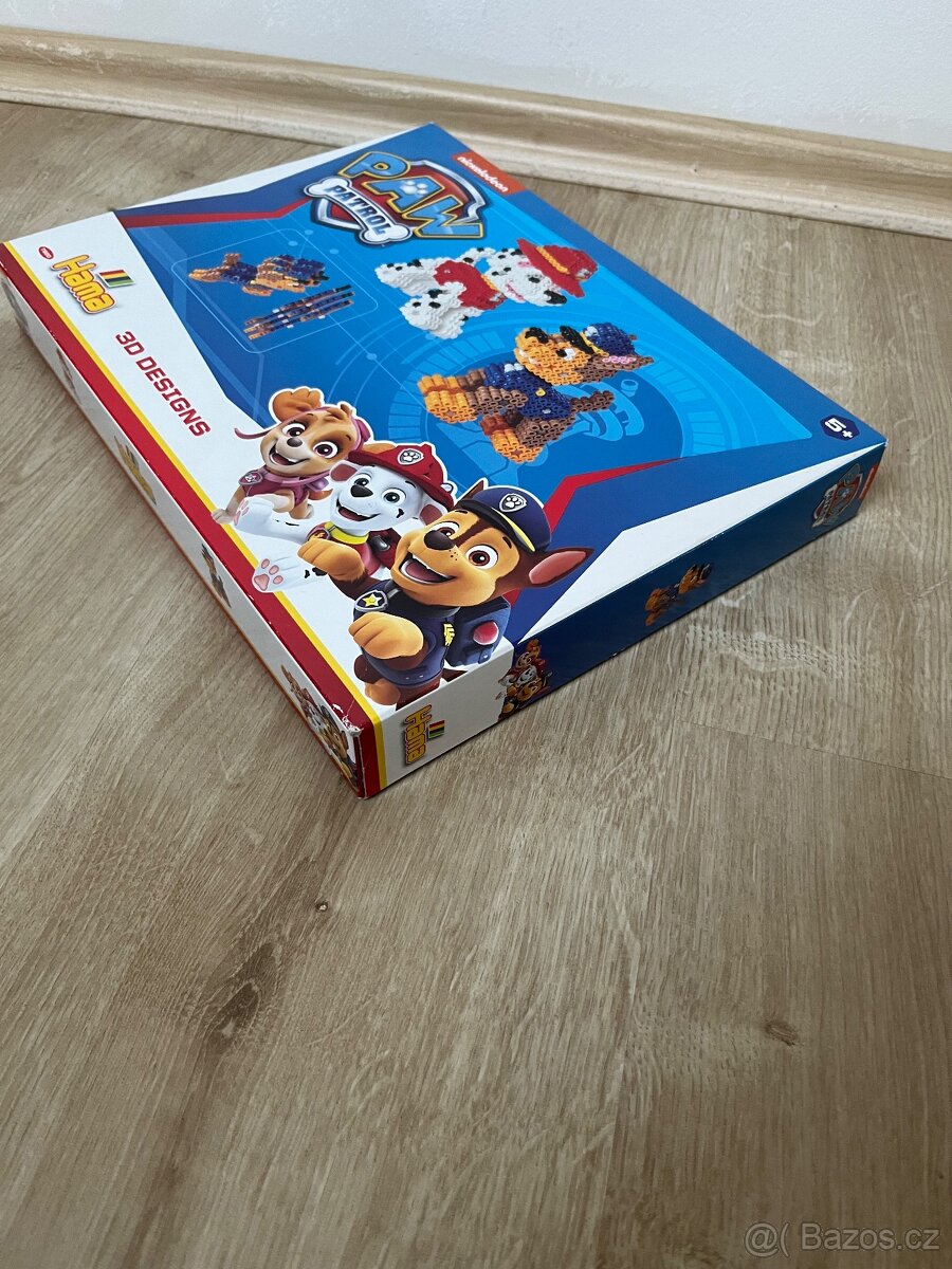 Zažehlovací korálky Tlapková patrola 3D - NOVÉ. - 3