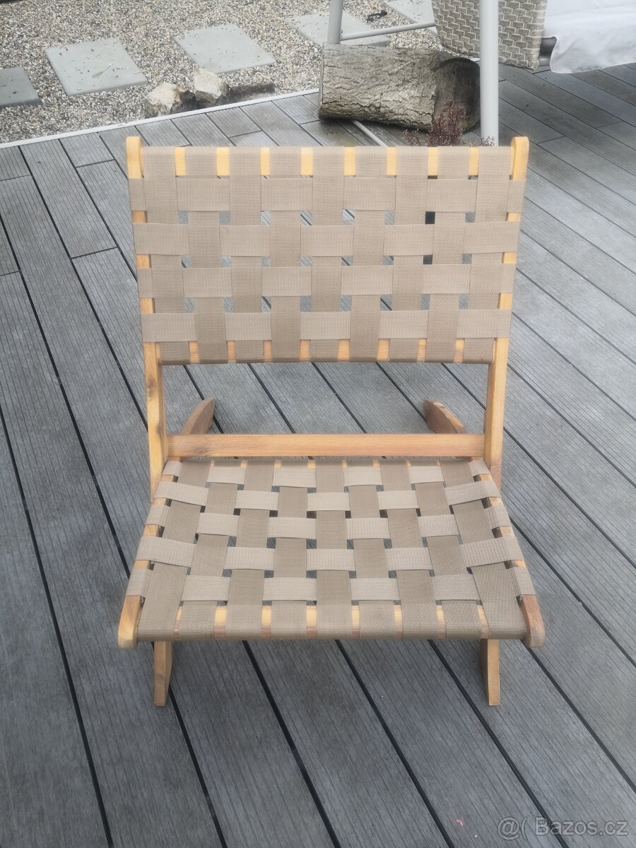 Křeslo zahradní dřevěné - 3