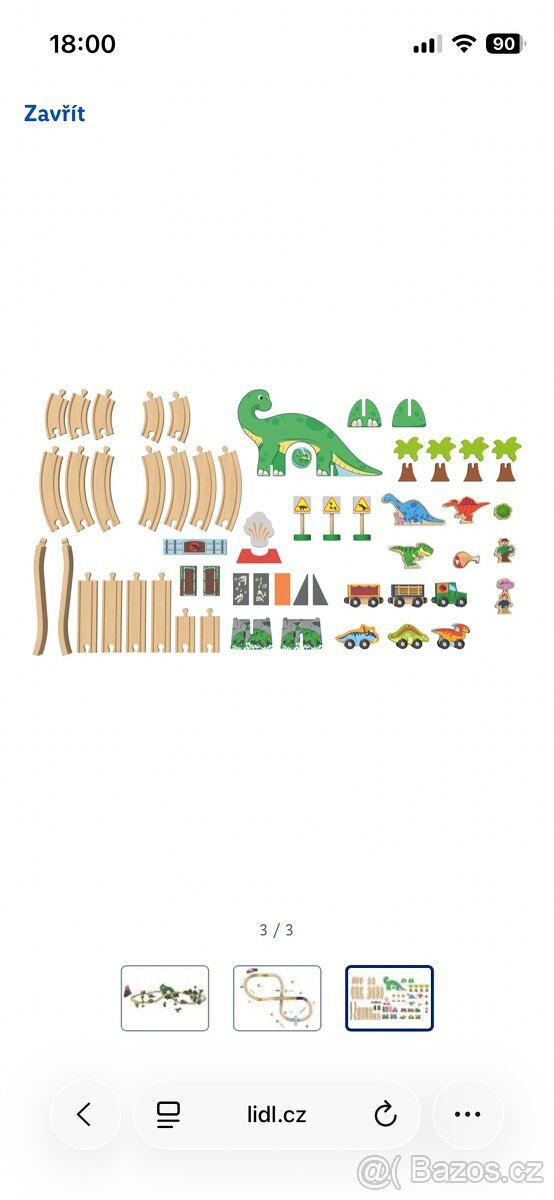 Dřevěná železnice Dinoland - 3