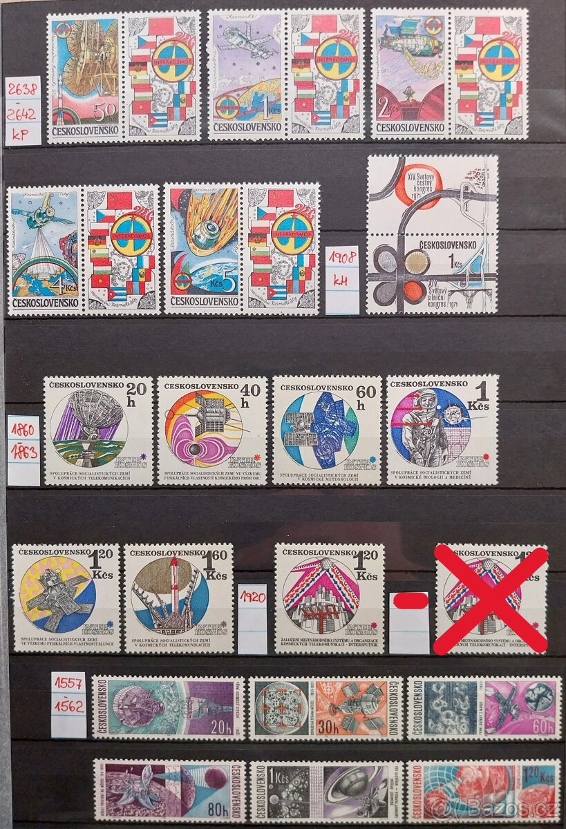 Známky ČESKOSLOVENSKO – 5 - 3