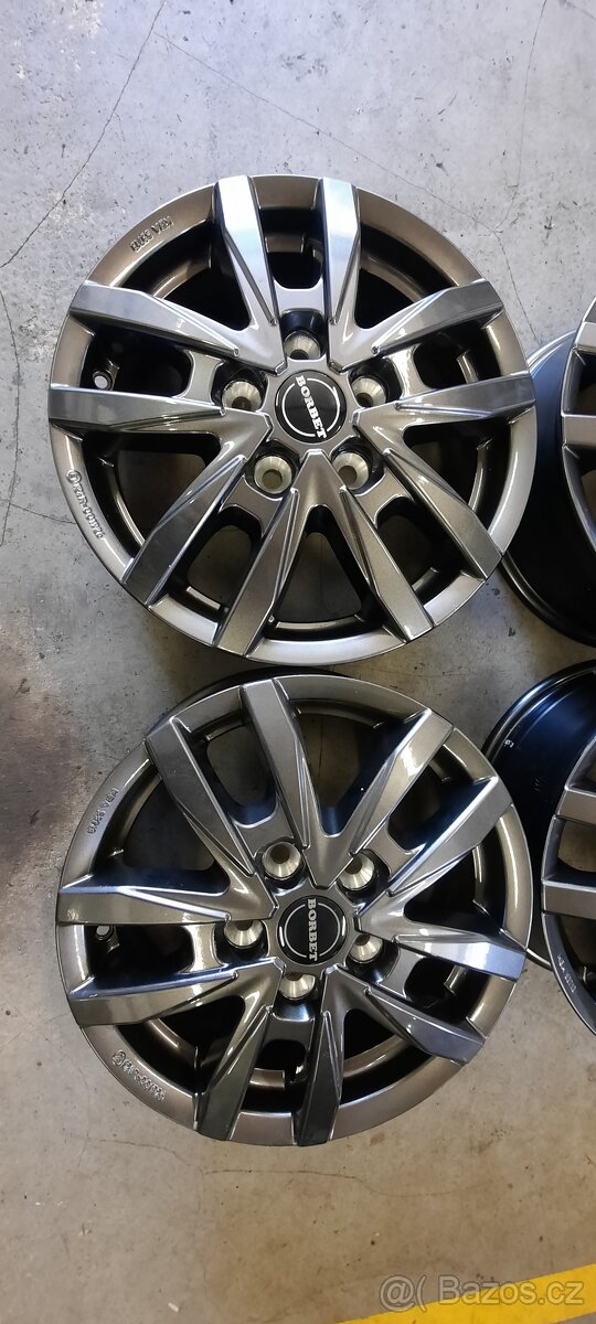 4. Alu Borbet 5x118, r16 Ducato/Boxer/Jumper - 3