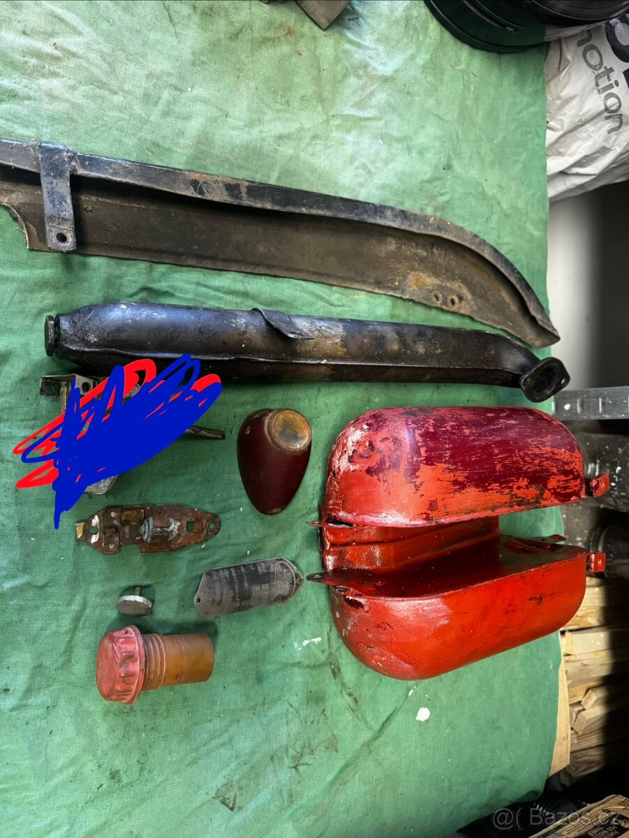 Díly Jawa 550 pařez - 3