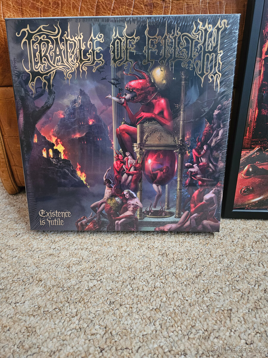\/SLEVA\/ Cradle Of Filth -Existence Is Futile Ltd. + podp - 3