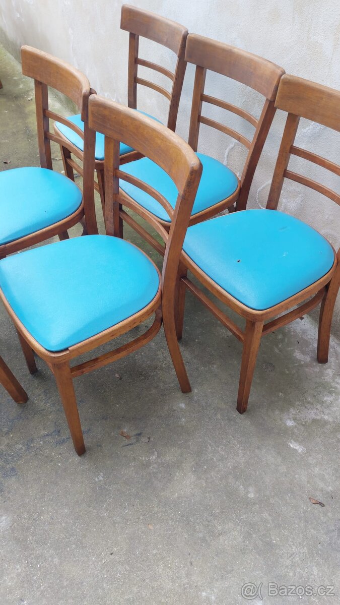Retro židle 6 kusů (č.28) - 3