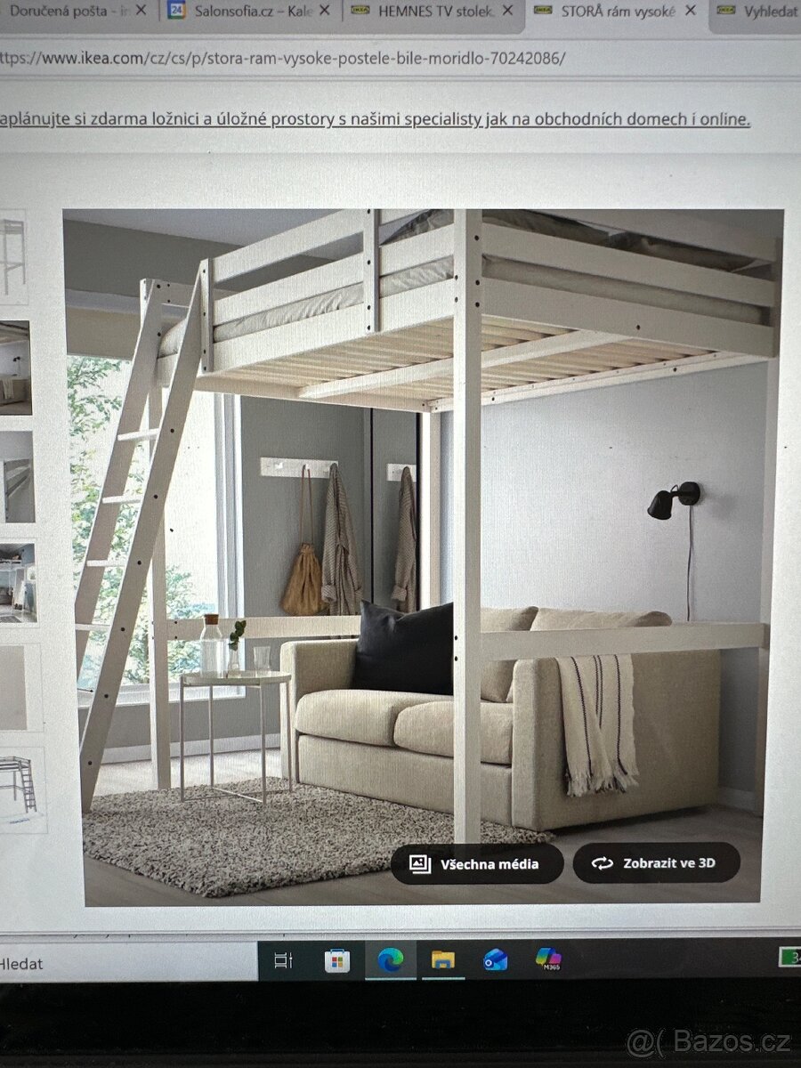 Postel v bílé barvě - 3