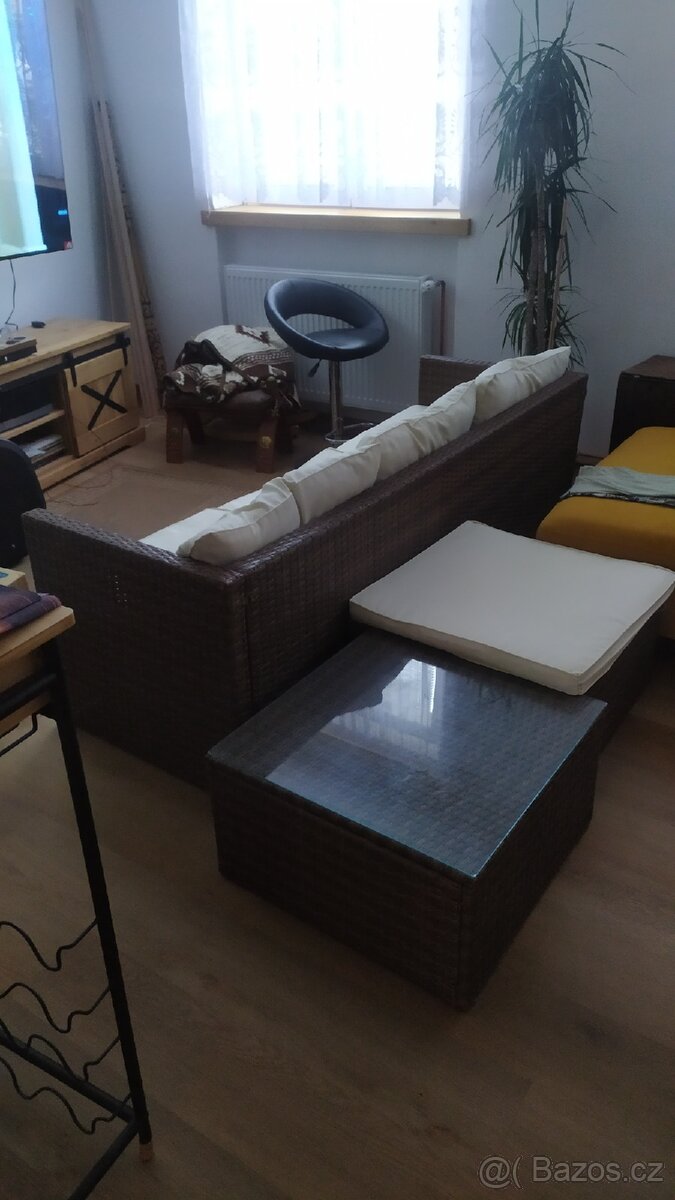 Sedačka z umělého ratanu - 3