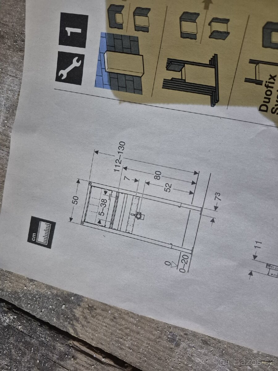 Umyvadlový Geberit Duofix (nový) - 3