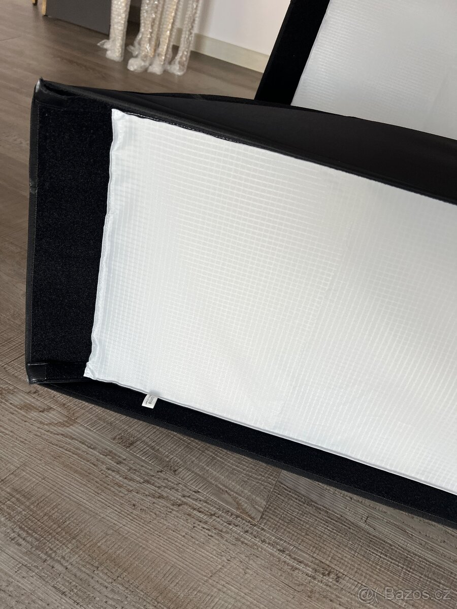 2× Fomei EXL SLBR318 Strip Softbox 30×180 + Speed Ring - 3