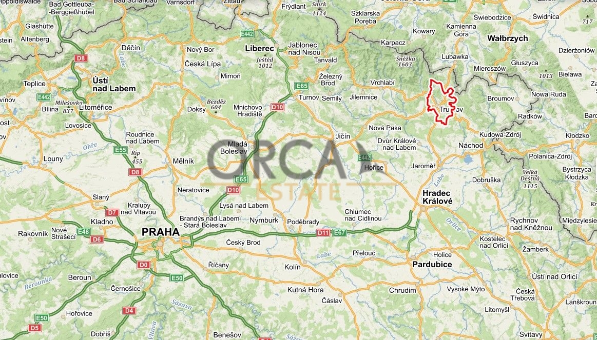 13 ha pozemků v k. ú. Studenec u Trutnova - 3