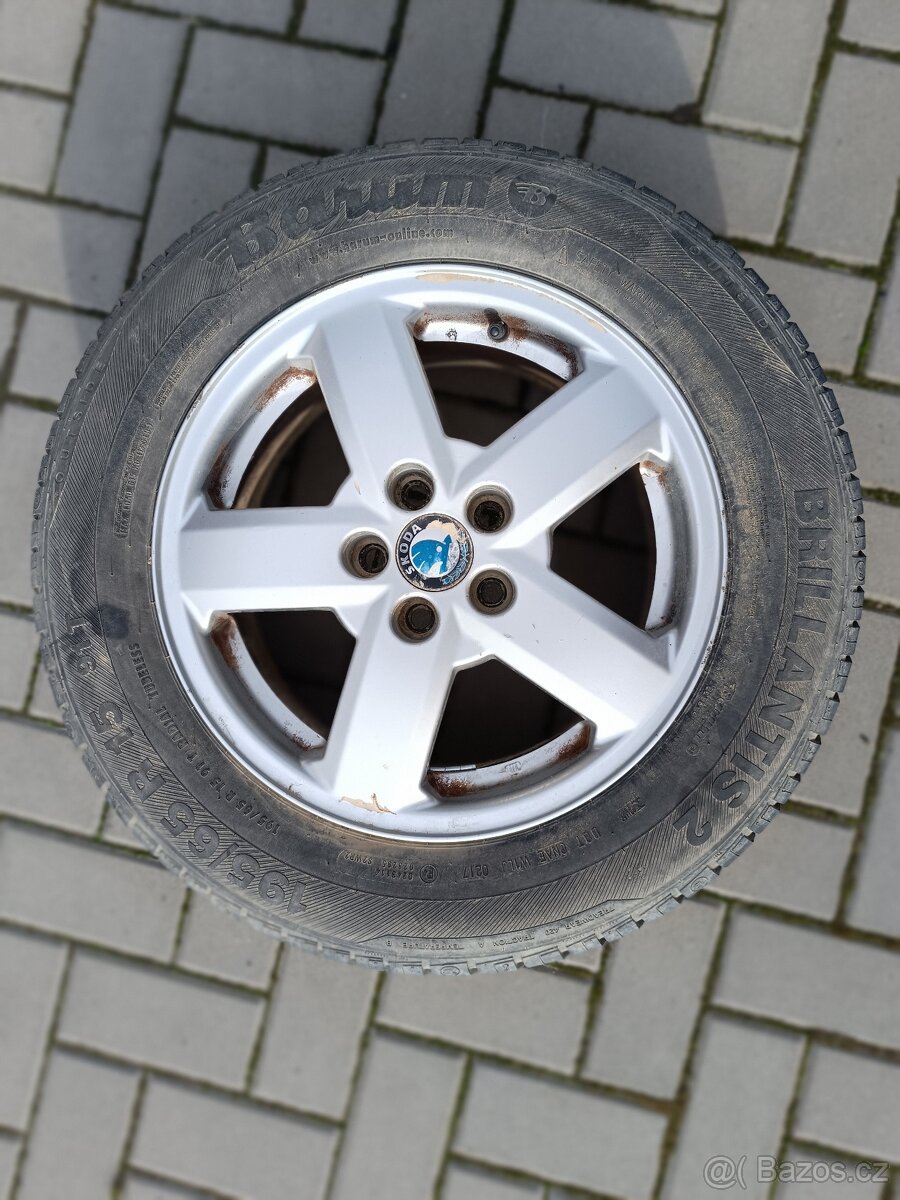 Disky s pneu 5x100 195/65/r15 - 3