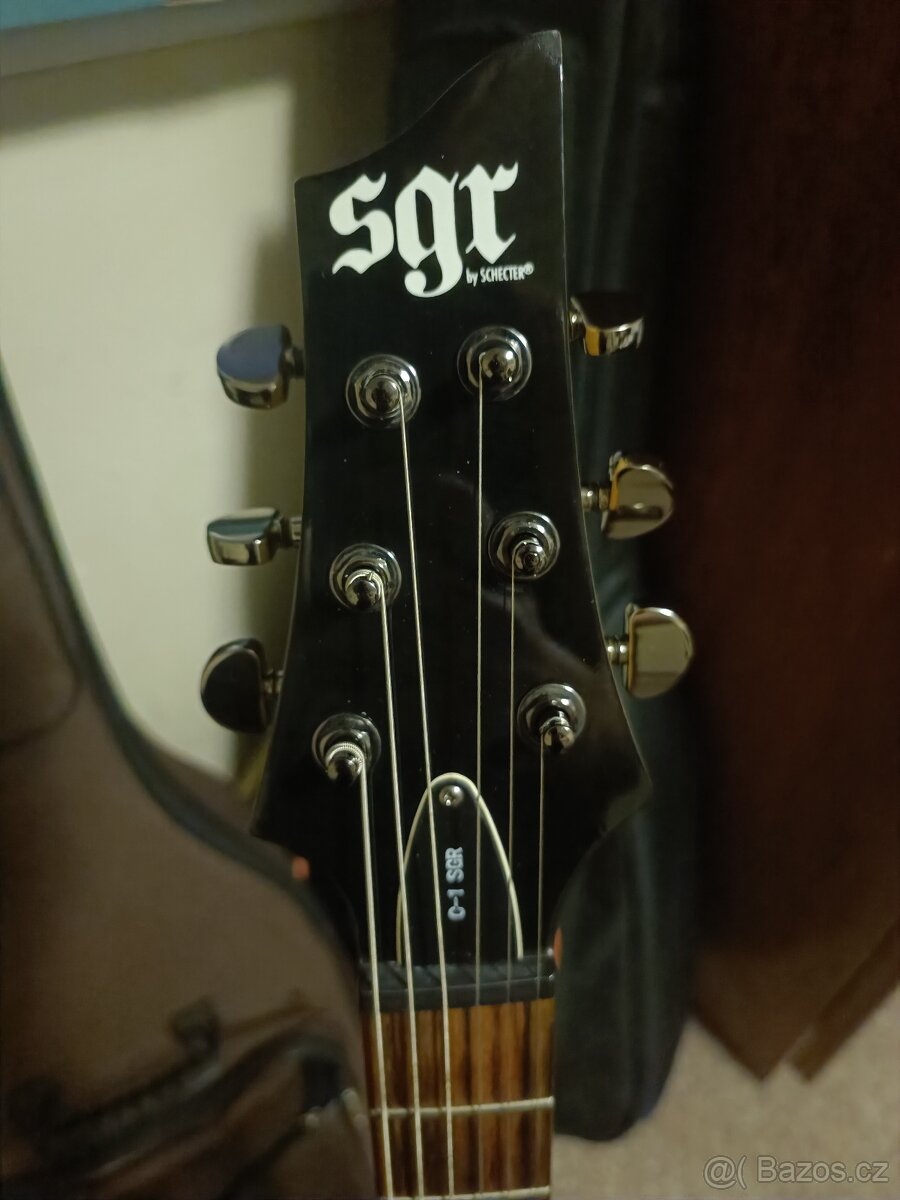 Schecter SGR-C1 Metallic Red Elektrická kytara - 3