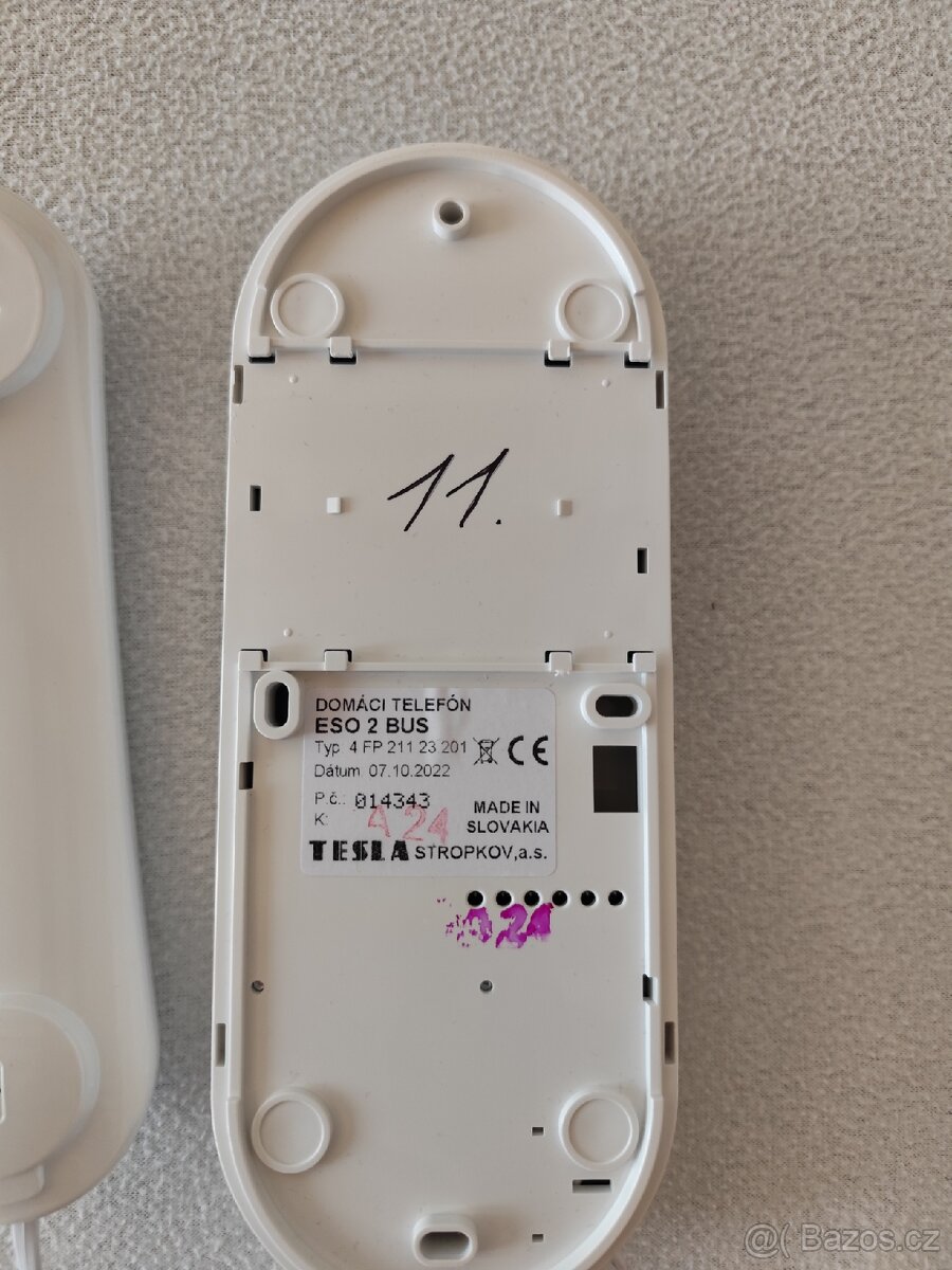 Domácí telefon WSO 2 BUS bílý - 3