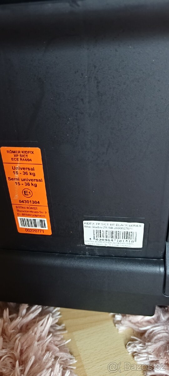 Autosedačka Britax Romer - 3