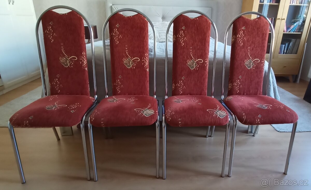 4 jídelní židle - 3