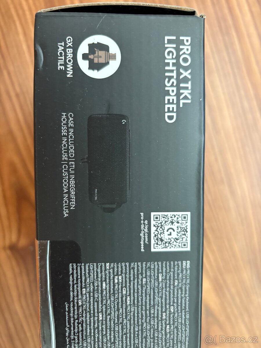 Logitech G PRO X TKL LIGHTSPEED – nová, nepoužitá (GX Brown) - 3