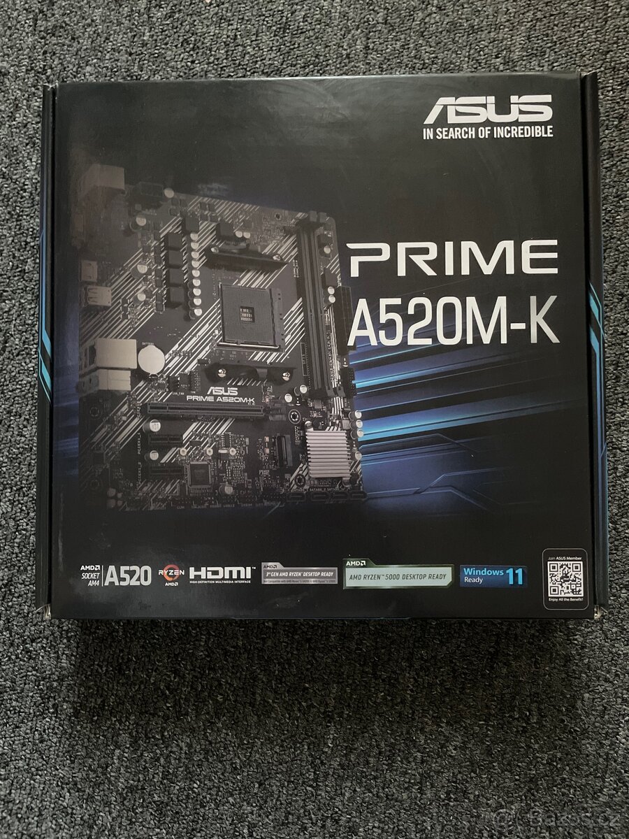 Asus prime A520M-K (základní deska) - 3