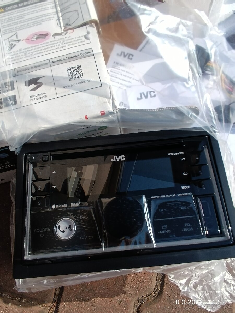 autorádio JVC KW-863BT, nové - 3