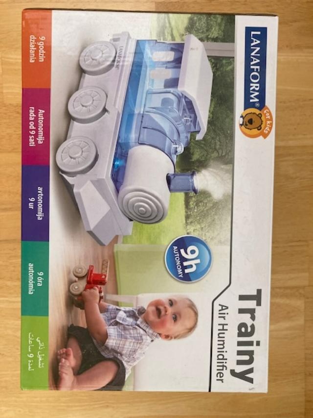 Zvlhčovač vzduchu Lanaform ve tvaru vláčku - 3