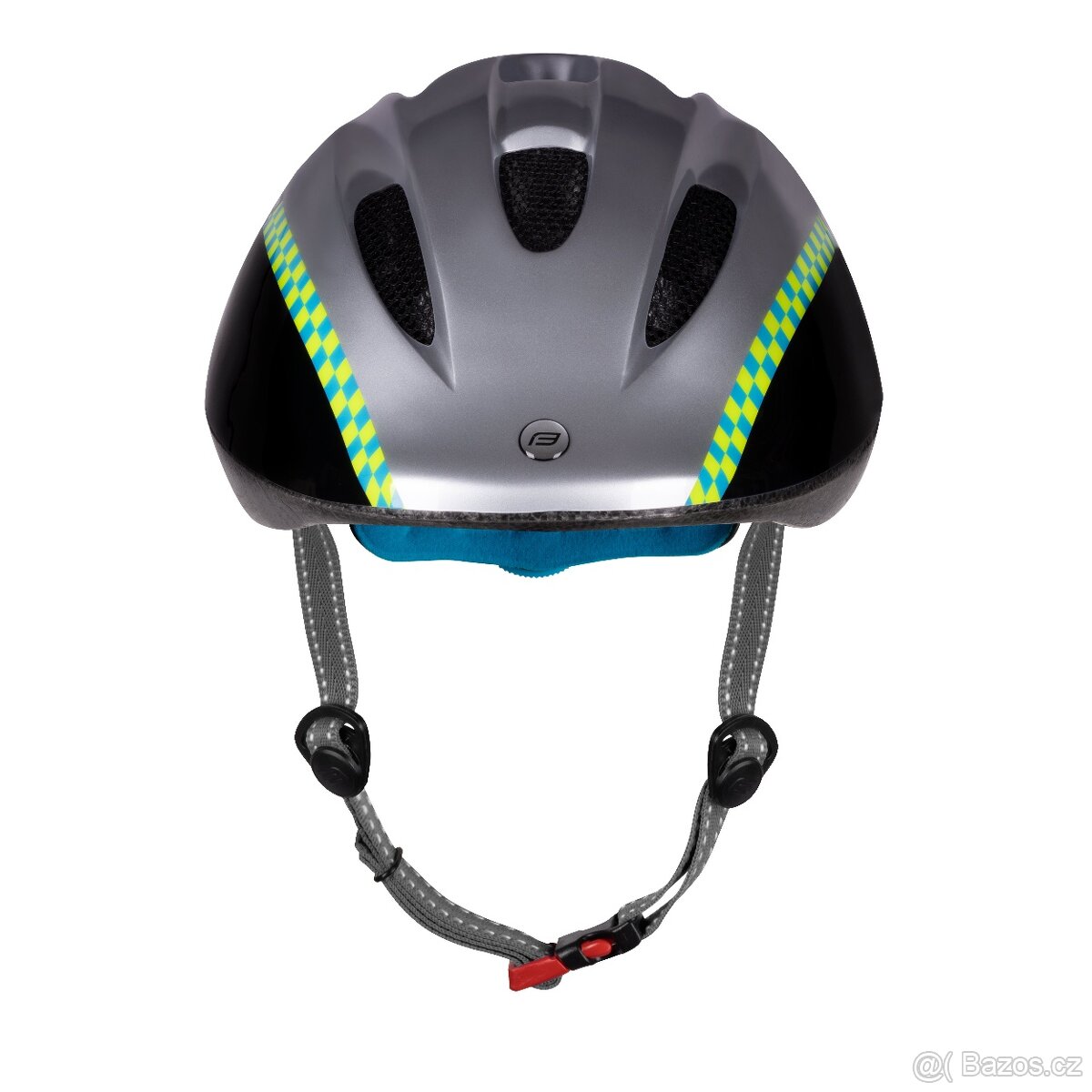 Přilba FORCE FUN POLICE dětská, černo-stříbrná S - 3