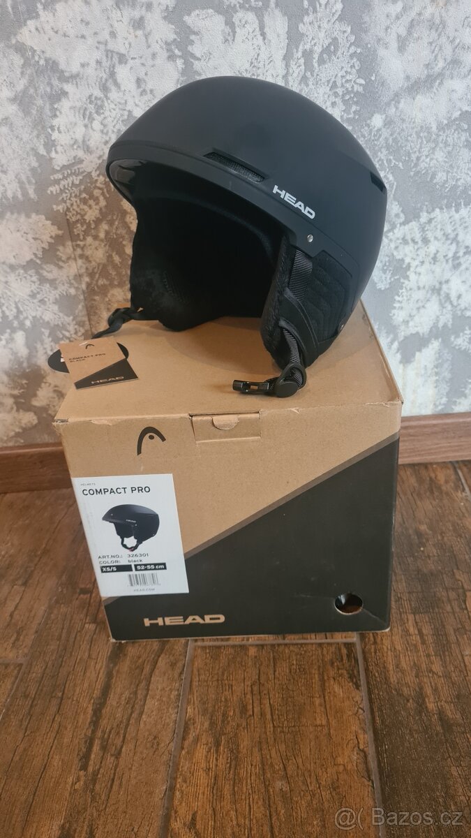 Lyžařská helma Head COMPACT PRO black - 3