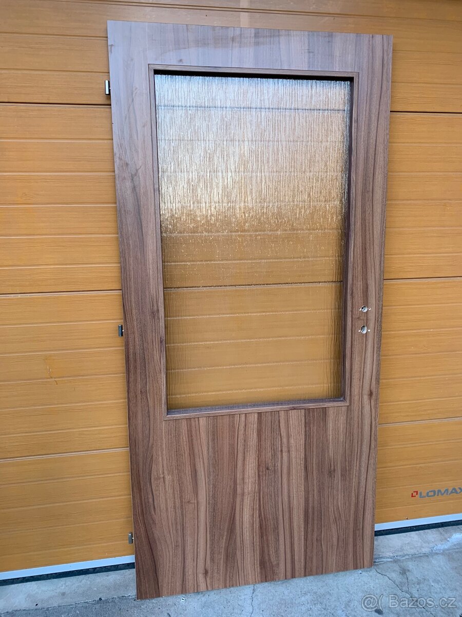 Interiérové dveře 90 L s padací prahovou lištou - 3